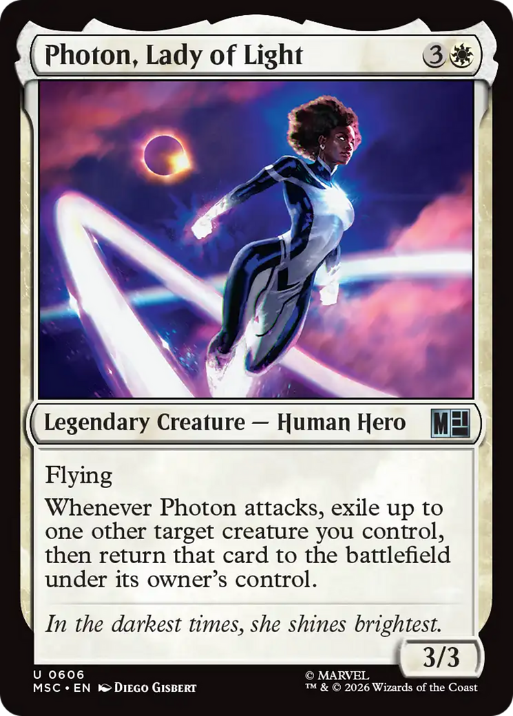 Photon, Lady of Light [Marvel Super Heroes Commander] | Gear Gaming Bentonville