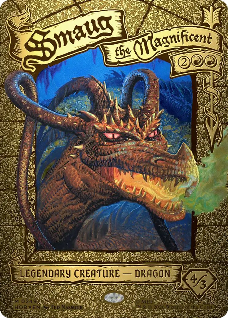 Smaug the Magnificent (Borderless) [The Hobbit] | Gear Gaming Bentonville