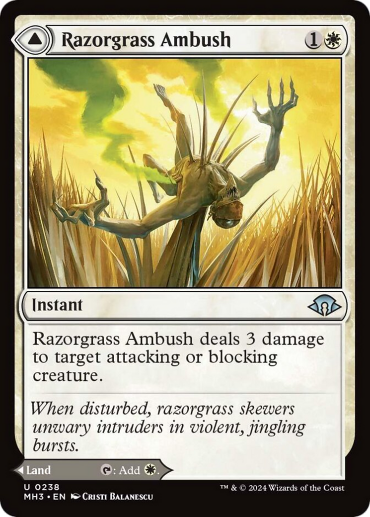 Razorgrass Ambush // Razorgrass Field [Modern Horizons 3] | Gear Gaming Bentonville