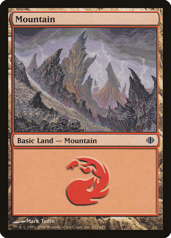 Mountain (242) [Shards of Alara] | Gear Gaming Bentonville