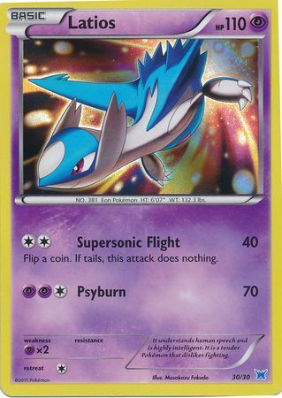 Latios (30/30) [XY: Trainer Kit 2 - Latios] | Gear Gaming Bentonville