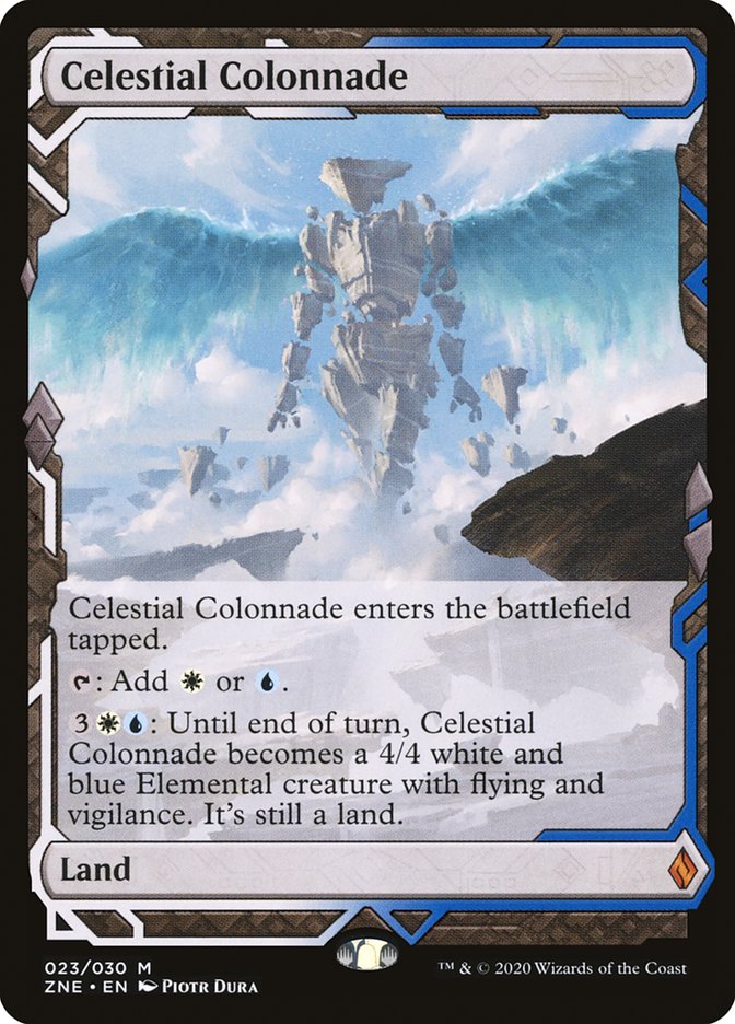 Celestial Colonnade (Expeditions) [Zendikar Rising Expeditions] | Gear Gaming Bentonville