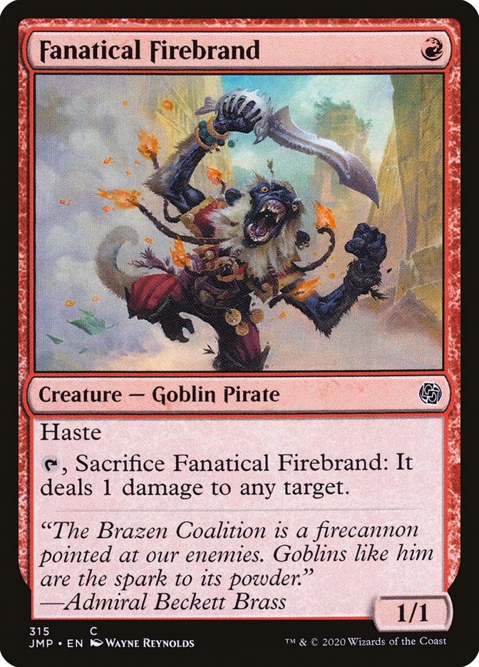 Fanatical Firebrand [Jumpstart] | Gear Gaming Bentonville