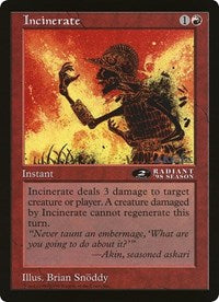 Incinerate (Oversized) [Oversize Cards] | Gear Gaming Bentonville