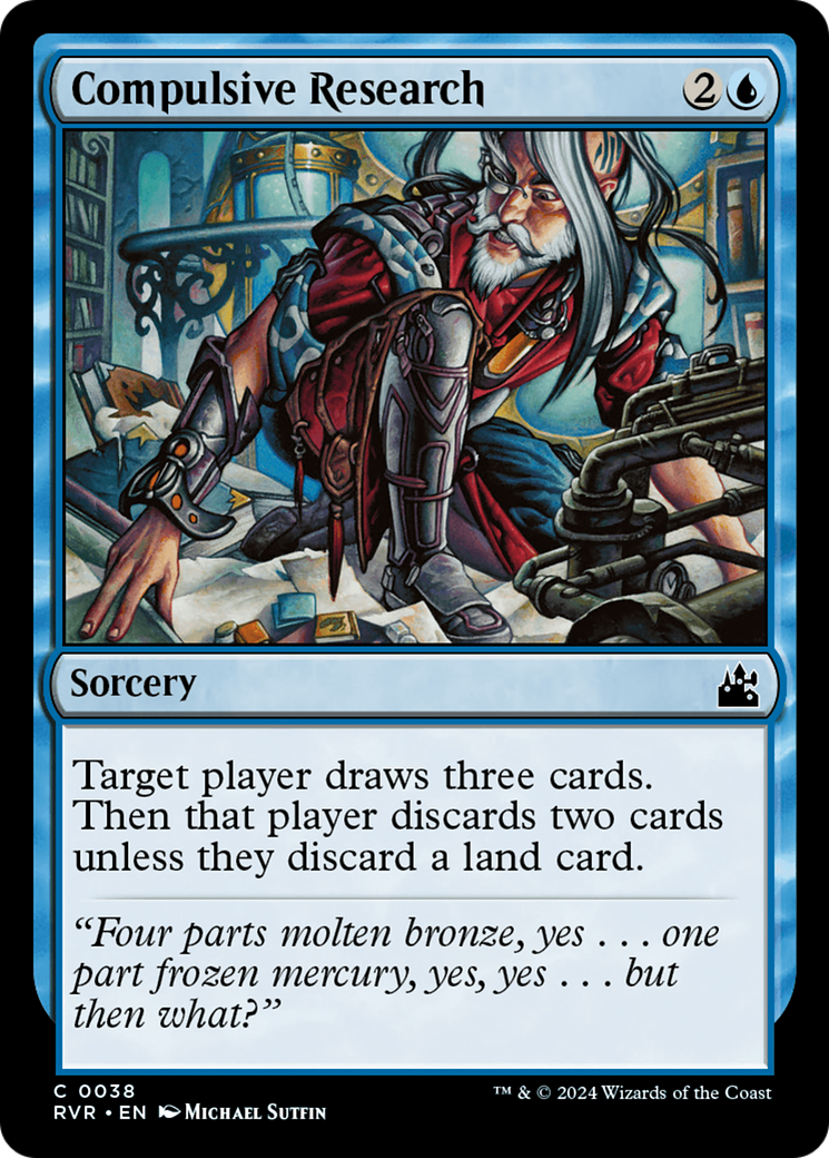 Compulsive Research [Ravnica Remastered] | Gear Gaming Bentonville