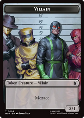 Shapeshifter (002) // Villain (009) Double-Sided Token [Marvel Super Heroes Commander Tokens] | Gear Gaming Bentonville