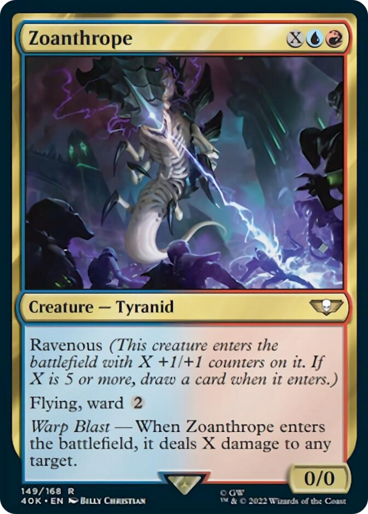 Zoanthrope (Surge Foil) [Warhammer 40,000] | Gear Gaming Bentonville