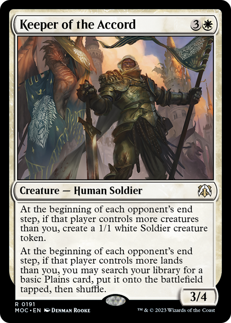 Keeper of the Accord [March of the Machine Commander] | Gear Gaming Bentonville