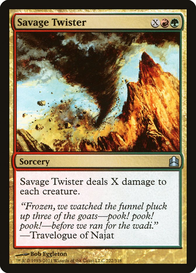Savage Twister [Commander 2011] | Gear Gaming Bentonville