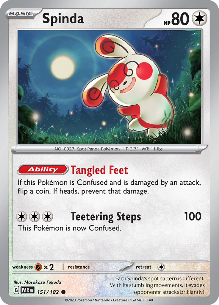 Spinda (151/182) [Scarlet & Violet: Paradox Rift] | Gear Gaming Bentonville