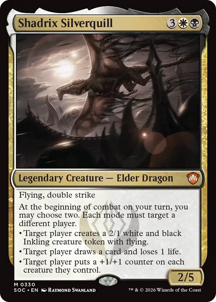 Shadrix Silverquill [Secrets of Strixhaven Commander] | Gear Gaming Bentonville