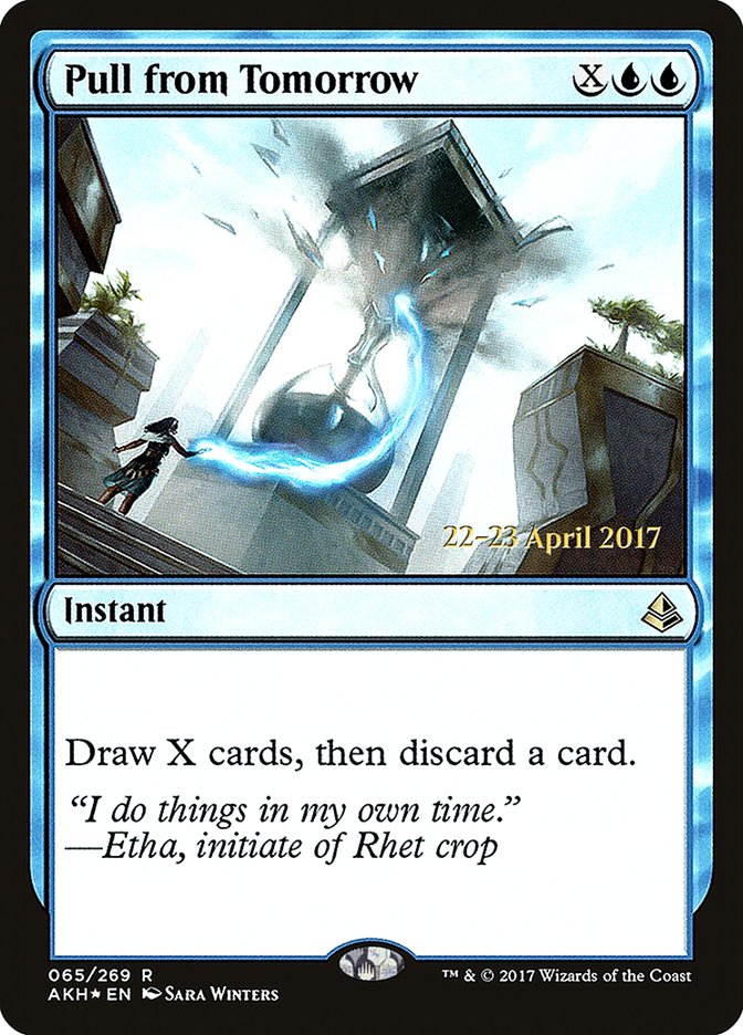 Pull from Tomorrow [Amonkhet Prerelease Promos] | Gear Gaming Bentonville