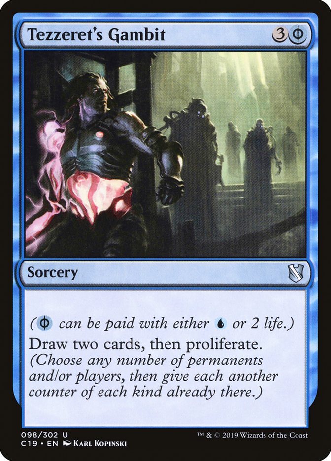 Tezzeret's Gambit [Commander 2019] | Gear Gaming Bentonville