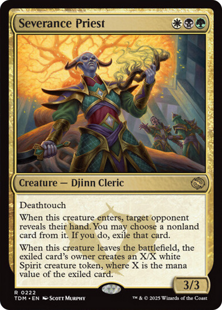 Severance Priest [Tarkir: Dragonstorm] | Gear Gaming Bentonville