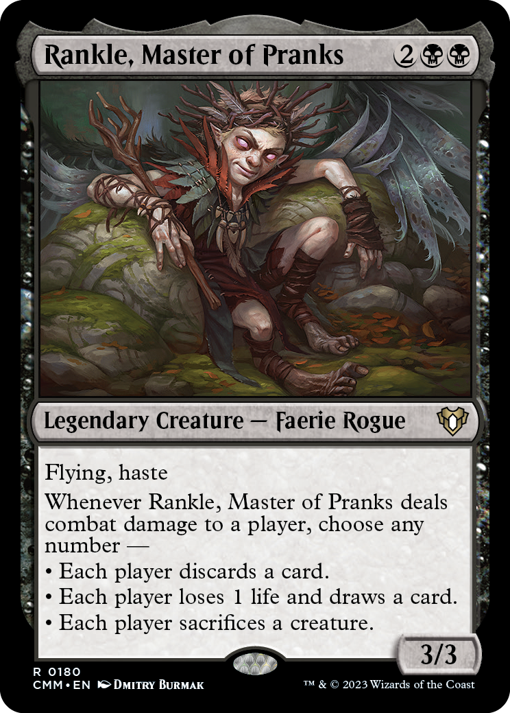 Rankle, Master of Pranks [Commander Masters] | Gear Gaming Bentonville