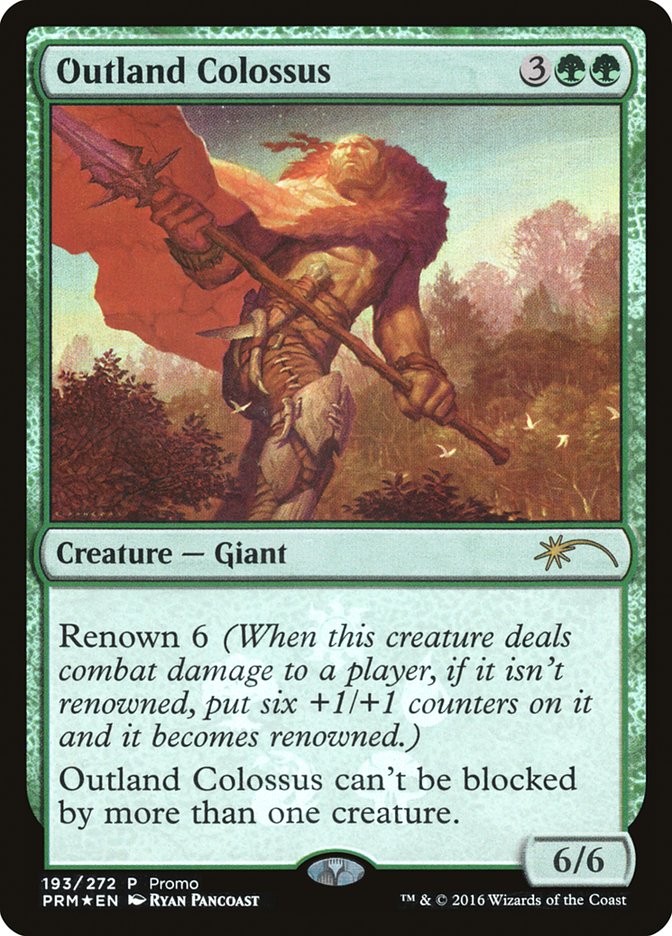 Outland Colossus [Resale Promos] | Gear Gaming Bentonville