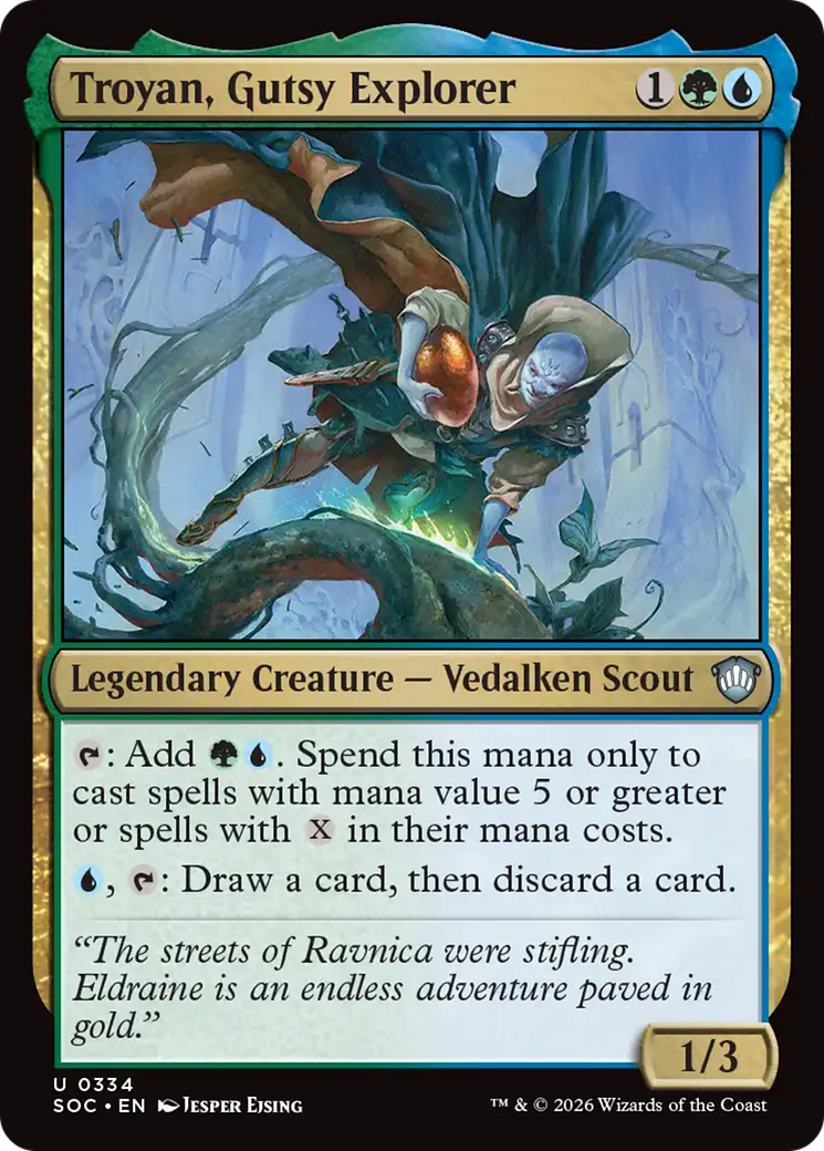 Troyan, Gutsy Explorer [Secrets of Strixhaven Commander] | Gear Gaming Bentonville