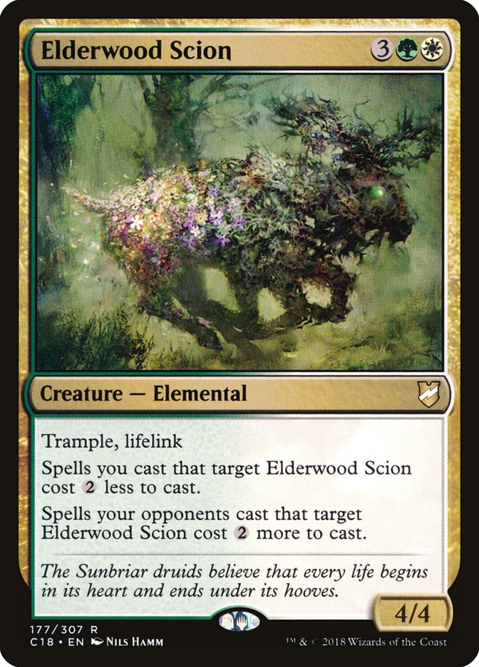 Elderwood Scion [Commander 2018] | Gear Gaming Bentonville