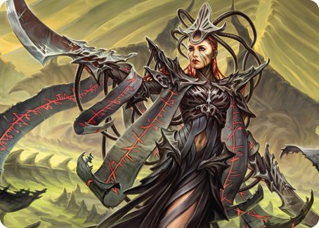 Testament Bearer Art Card [Phyrexia: All Will Be One Art Series] | Gear Gaming Bentonville