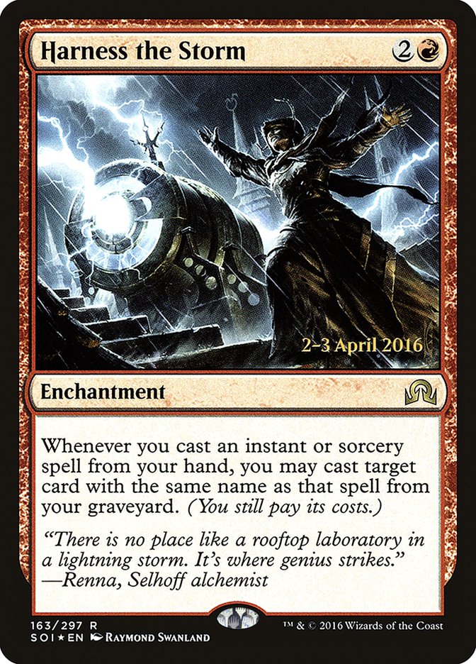 Harness the Storm [Shadows over Innistrad Prerelease Promos] | Gear Gaming Bentonville