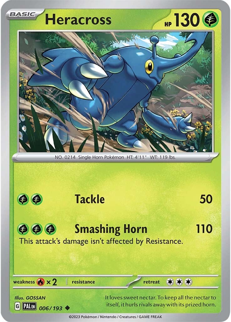 Heracross (006/193) [Scarlet & Violet: Paldea Evolved] | Gear Gaming Bentonville