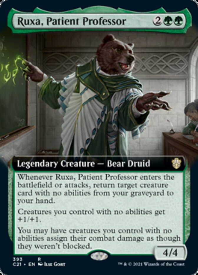 Ruxa, Patient Professor (Extended Art) [Commander 2021] | Gear Gaming Bentonville