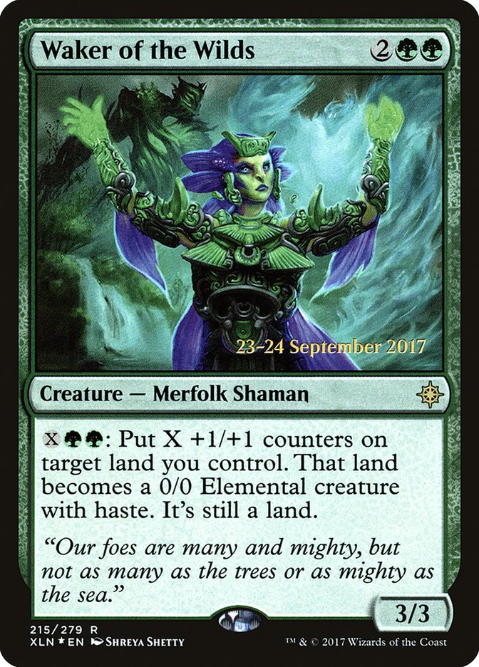 Waker of the Wilds [Ixalan Prerelease Promos] | Gear Gaming Bentonville