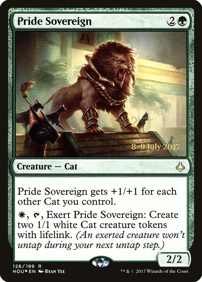 Pride Sovereign [Hour of Devastation Prerelease Promos] | Gear Gaming Bentonville