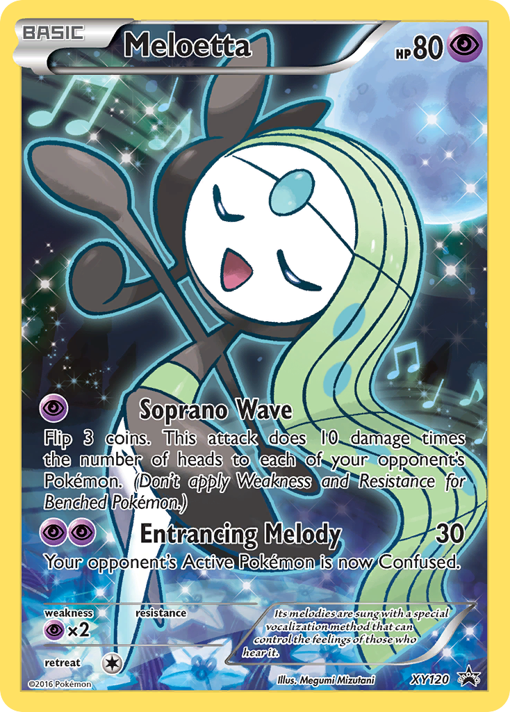 Meloetta (XY120) [XY: Black Star Promos] | Gear Gaming Bentonville