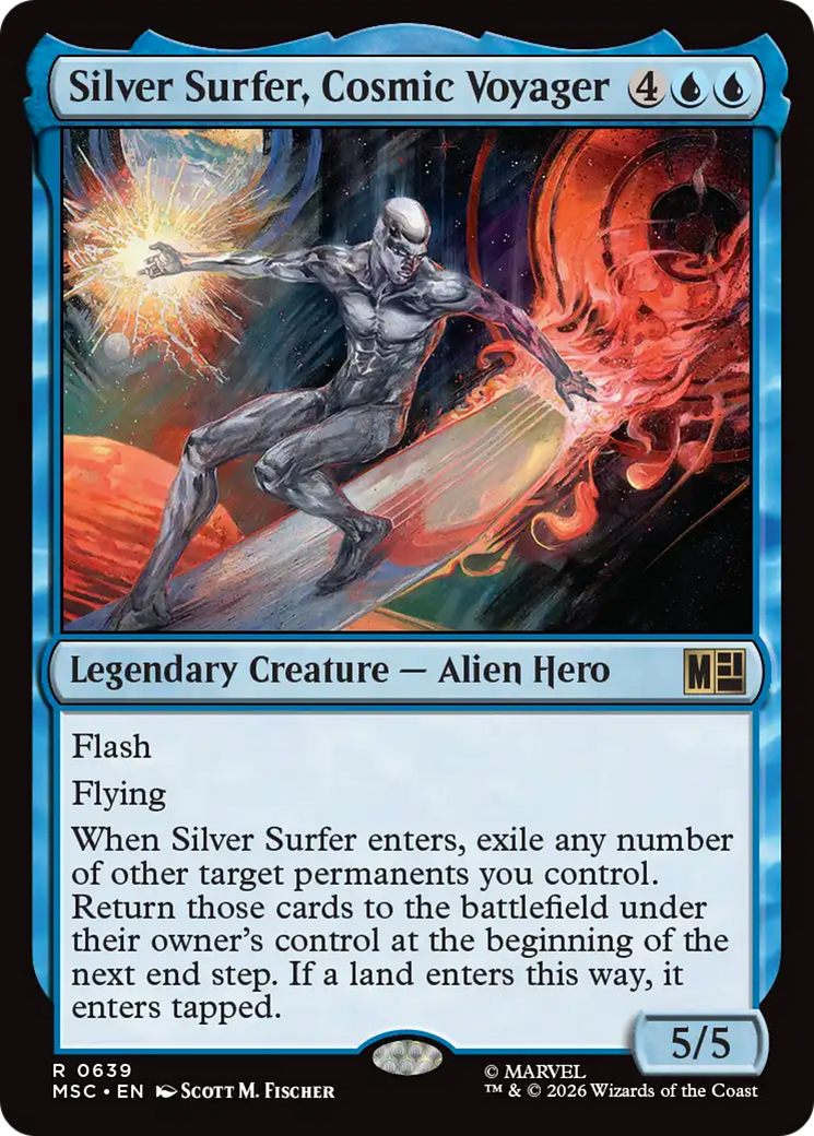 Silver Surfer, Cosmic Voyager [Marvel Super Heroes Commander] | Gear Gaming Bentonville