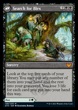 Blex, Vexing Pest // Search for Blex [Strixhaven: School of Mages] | Gear Gaming Bentonville