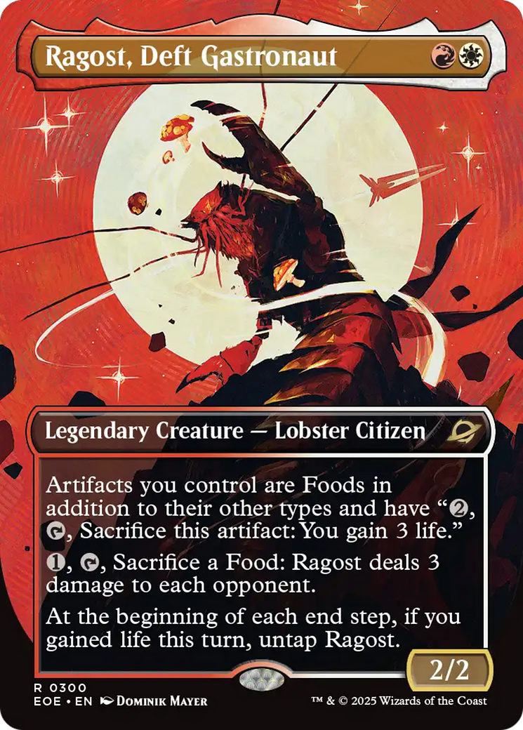 Ragost, Deft Gastronaut (Borderless) [Edge of Eternities] | Gear Gaming Bentonville