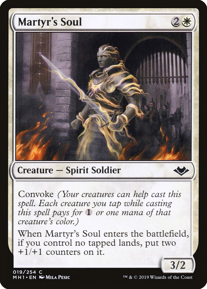 Martyr's Soul [Modern Horizons] | Gear Gaming Bentonville