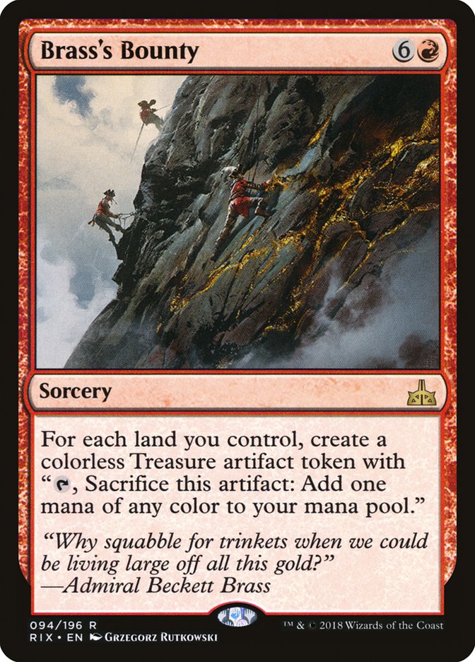Brass's Bounty [Rivals of Ixalan] | Gear Gaming Bentonville