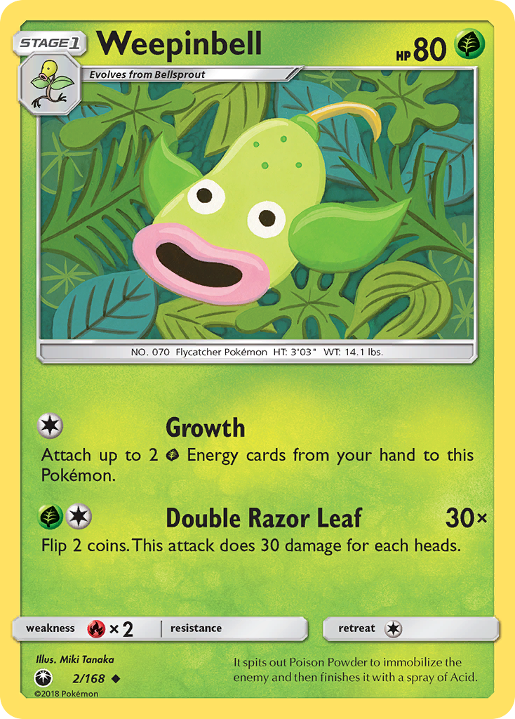 Weepinbell (2/168) [Sun & Moon: Celestial Storm] | Gear Gaming Bentonville
