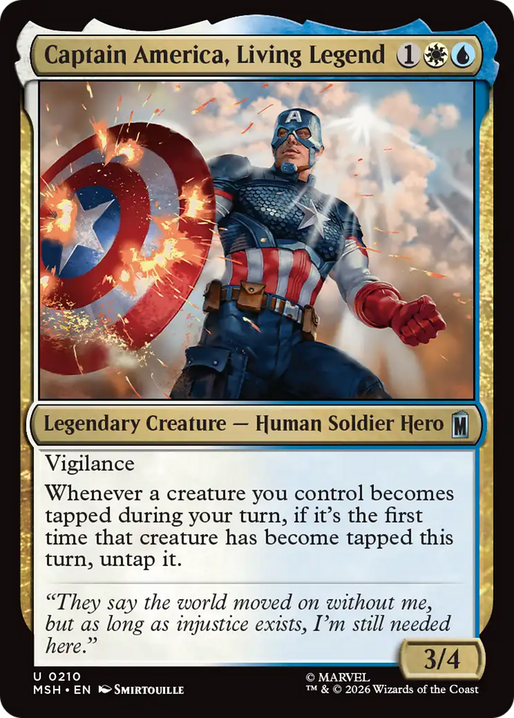 Captain America, Living Legend [Marvel Super Heroes] | Gear Gaming Bentonville