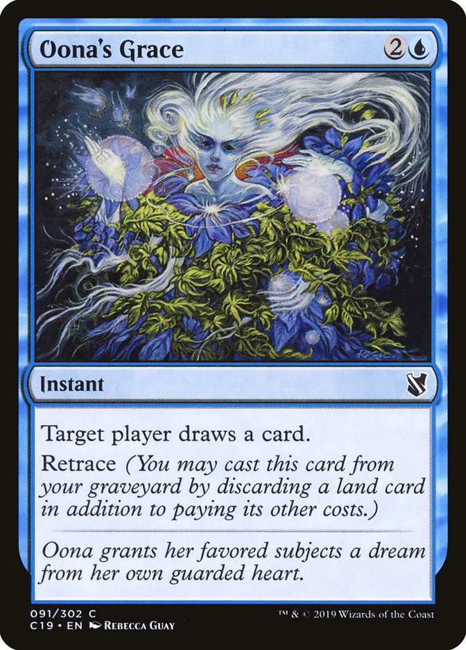 Oona's Grace [Commander 2019] | Gear Gaming Bentonville