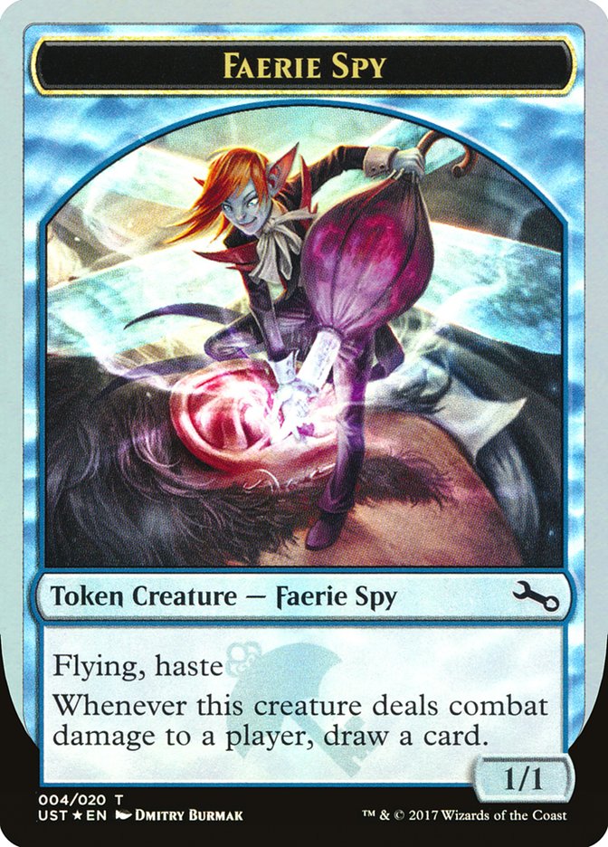 Faerie Spy Token [Unstable Tokens] | Gear Gaming Bentonville