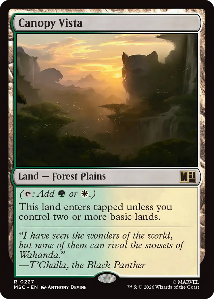 Canopy Vista [Marvel Super Heroes Commander] | Gear Gaming Bentonville