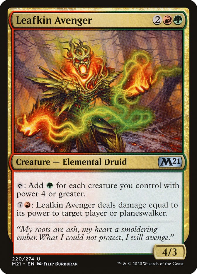 Leafkin Avenger [Core Set 2021] | Gear Gaming Bentonville