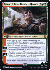 Minsc & Boo, Timeless Heroes (Promo Pack) [The Lost Caverns of Ixalan Promos] | Gear Gaming Bentonville