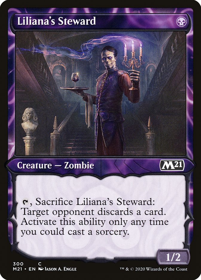 Liliana's Steward (Showcase) [Core Set 2021] | Gear Gaming Bentonville
