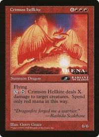 Crimson Hellkite (Oversized) [Oversize Cards] | Gear Gaming Bentonville