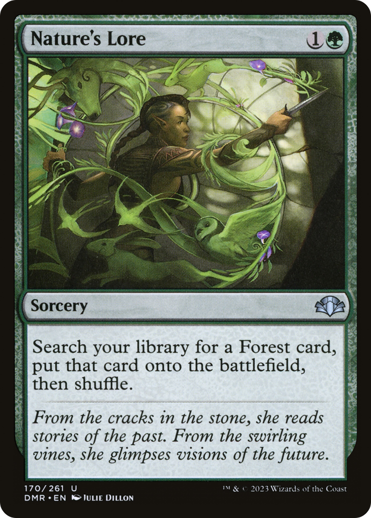 Nature's Lore [Dominaria Remastered] | Gear Gaming Bentonville