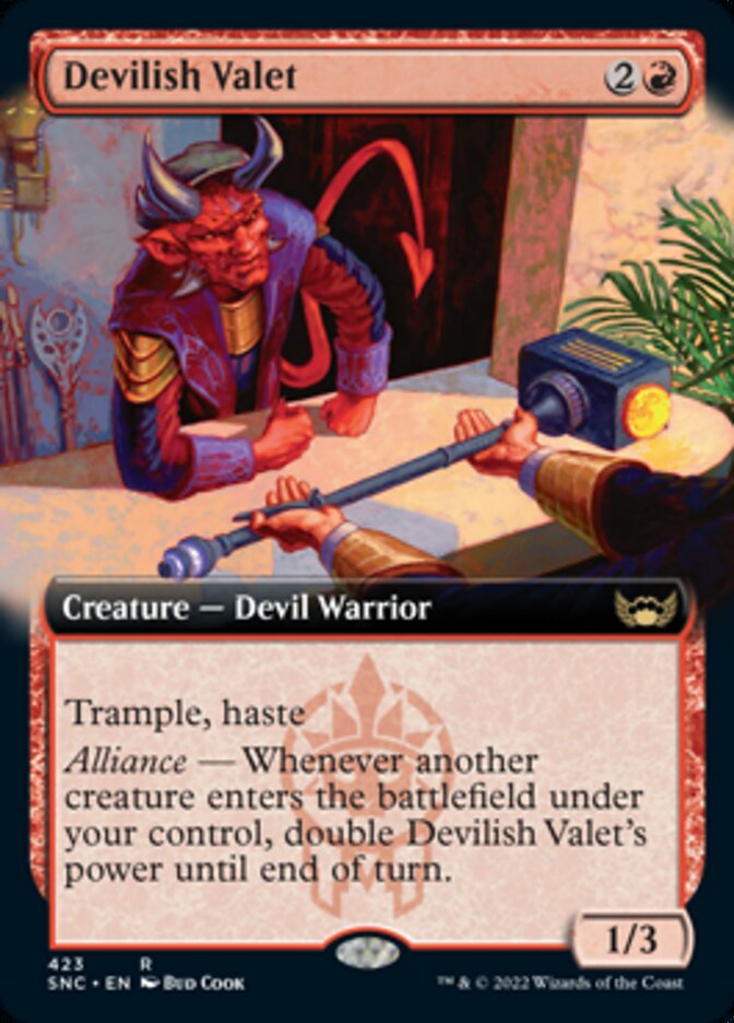 Devilish Valet (Extended Art) [Streets of New Capenna] | Gear Gaming Bentonville
