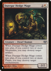 Duergar Hedge-Mage [The List Reprints] | Gear Gaming Bentonville