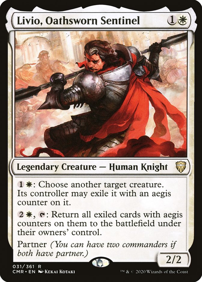 Livio, Oathsworn Sentinel [Commander Legends] | Gear Gaming Bentonville