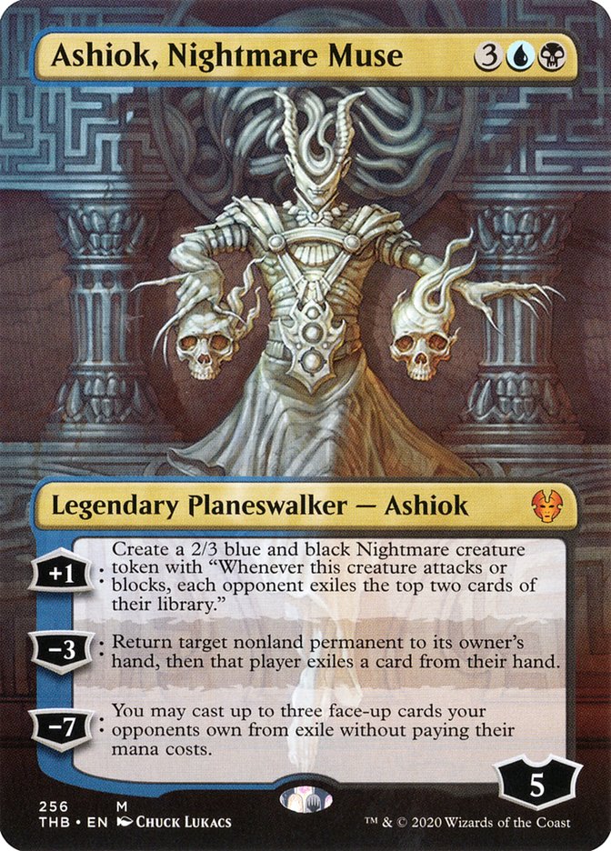 Ashiok, Nightmare Muse (Borderless) [Theros Beyond Death] | Gear Gaming Bentonville