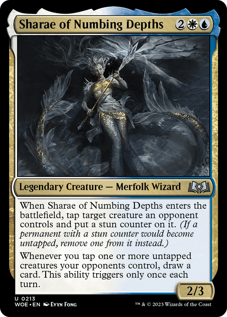 Sharae of Numbing Depths [Wilds of Eldraine] | Gear Gaming Bentonville