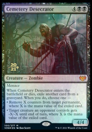 Cemetery Desecrator [Innistrad: Crimson Vow Prerelease Promos] | Gear Gaming Bentonville